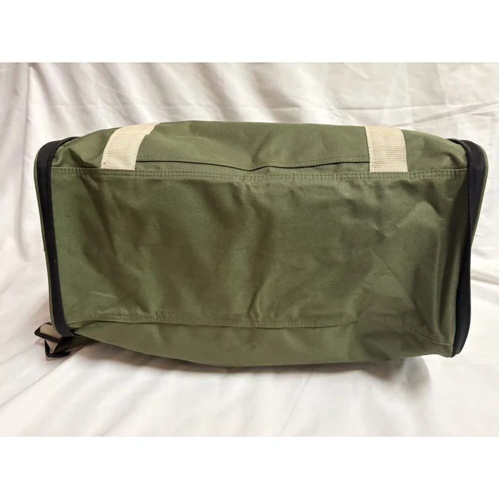 Adventures By Disney Duffle Bag Collapsible Olive Green 19X11X9